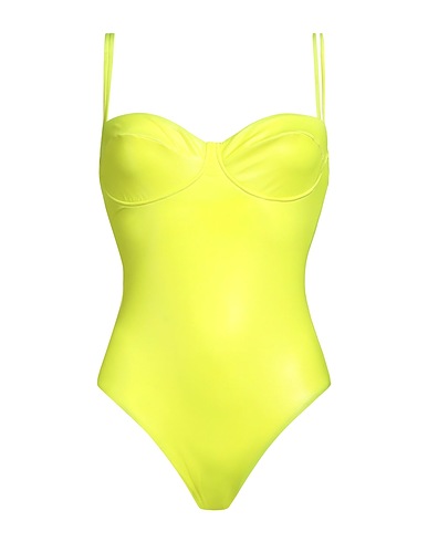 MATINÉE One-piece swimsuits Yellow 86% Polyamide, 14% Elastane
