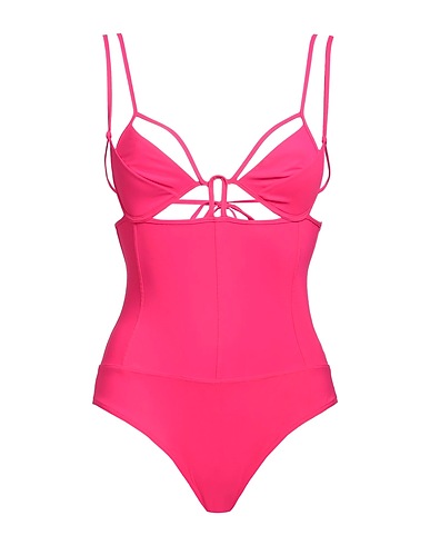 NENSI DOJAKA One-piece swimsuits Fuchsia 75% Textile fibres, 25% Elastane