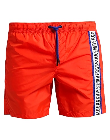 BIKKEMBERGS Boxer mare Arancione 100% Poliammide