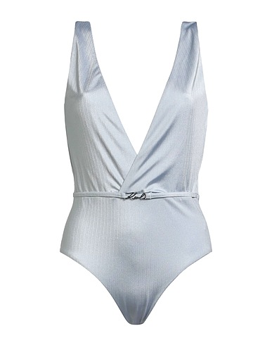 KARL LAGERFELD One-piece swimsuits Light blue 84% Polyamide, 16% Elastane