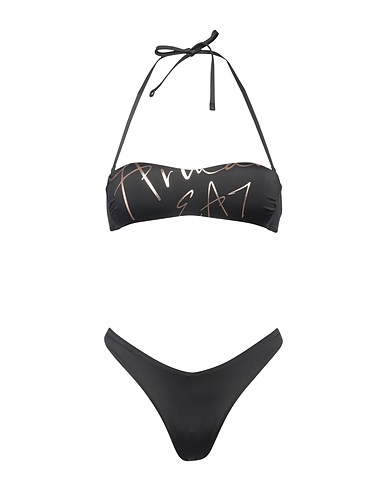 EA7 Bikini Schwarz 91% Polyester, 9% Elastan
