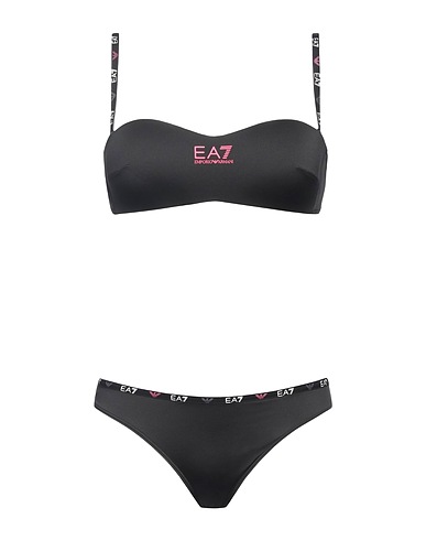 EA7 Bikini Black 91% Polyester, 9% Elastane