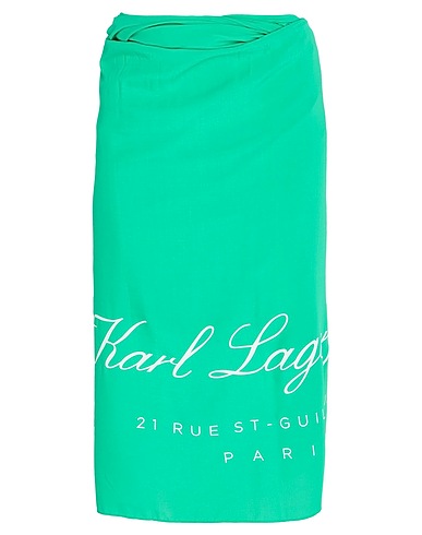 KARL LAGERFELD Copricostume BEACHWEAR Verde 100% Viscosa