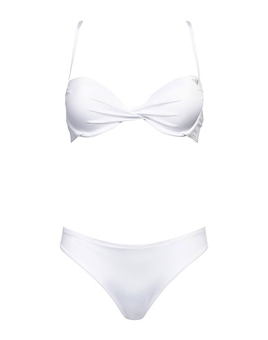 EA7 Bikini White 91% Polyester, 9% Elastane