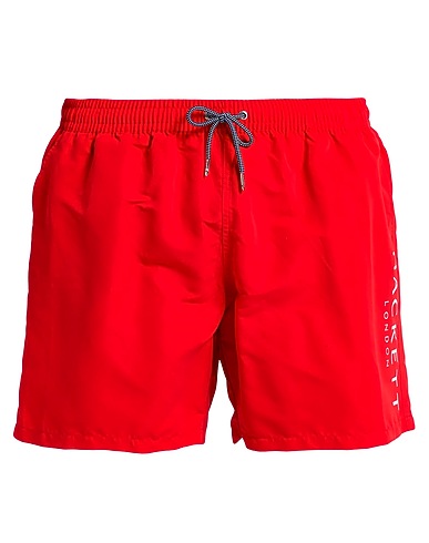 HACKETT Swim shorts Red 100% Polyester