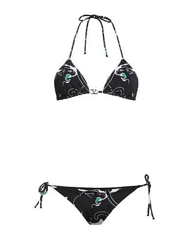 VALENTINO GARAVANI Bikini Black 71% Polyamide, 29% Elastane