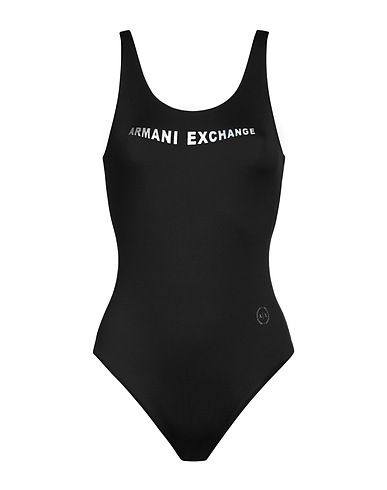ARMANI EXCHANGE Swim costumes Black 91% Polyester, 9% Elastane