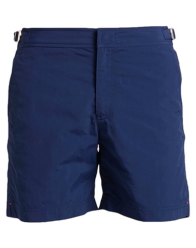 ORLEBAR BROWN Swim shorts Navy blue 100% Polyamide