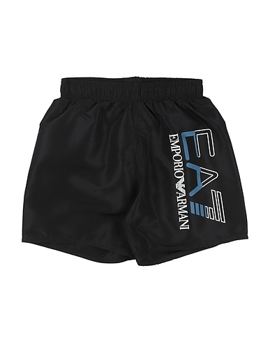 EA7 Swim shorts Black 100% Polyester