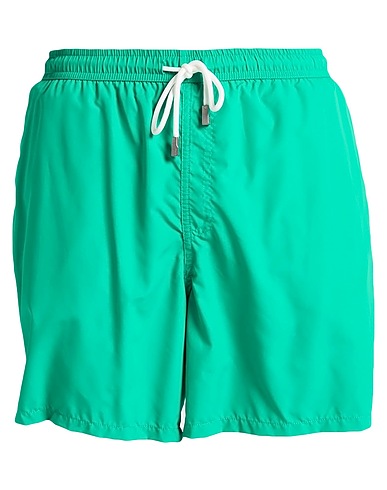 SUNS BOARDS Swim shorts Emerald green 100% Polyester