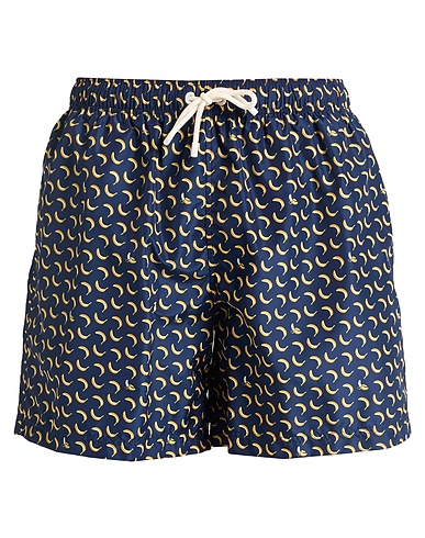 PALM ANGELS Swim shorts Midnight blue 100% Polyester