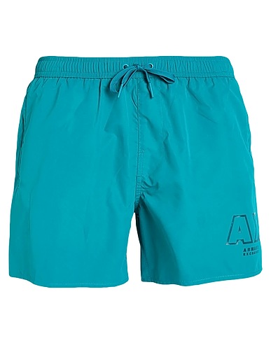 ARMANI EXCHANGE Boxer mare Verde petrolio 100% Poliammide, Poliestere