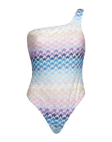 MISSONI Costume intero Rosa chiaro 95% Viscosa, 5% Fibra di metallo