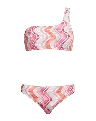 MISSONI Maillot deux pièces Rose 88% Viscose, 7% Métal, 5% Polyamide