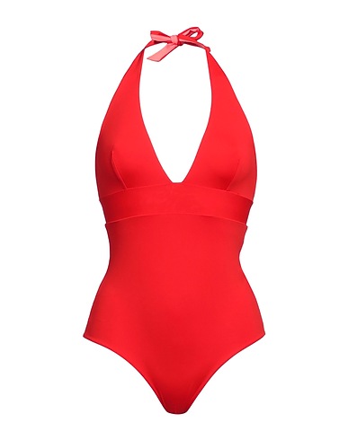 FISICO Costume intero Rosso 86% Poliammide, 14% Elastan
