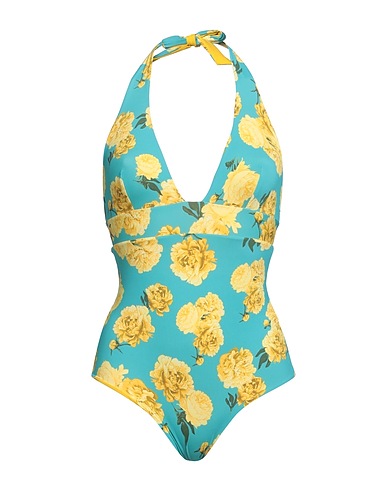 FISICO Costume intero Turchese 86% Poliammide, 14% Elastan