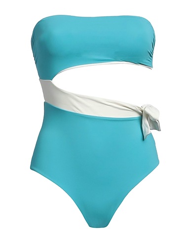 FISICO One-piece swimsuits Turquoise 86% Polyamide, 14% Elastane