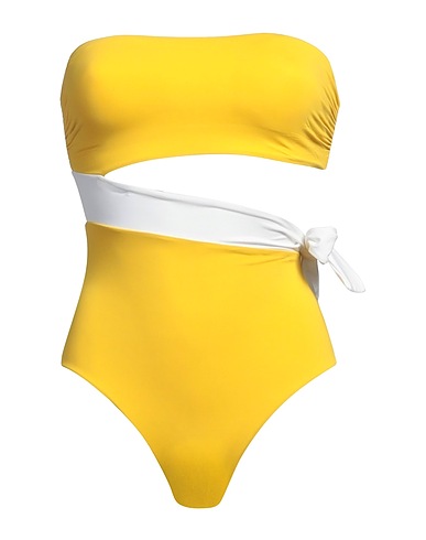 FISICO One-piece swimsuits Marigold 86% Polyamide, 14% Elastane