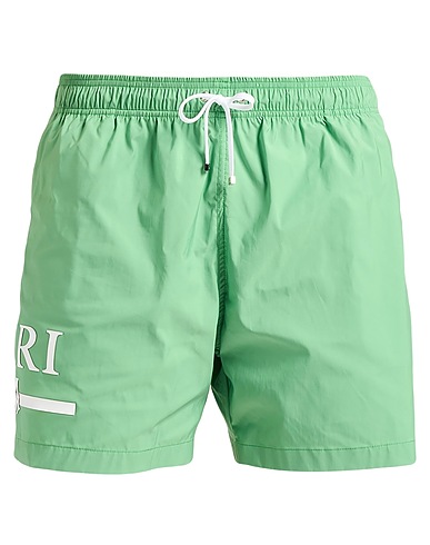 AMIRI Swim shorts Light green 100% Polyester
