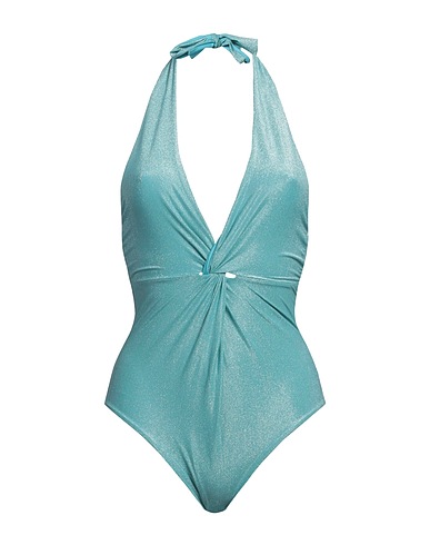 FISICO One-piece swimsuits Turquoise 69% Polyamide, 18% Polyester, 13% Elastane