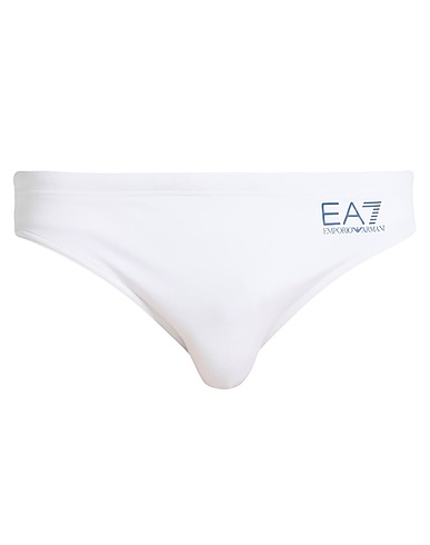 EA7 Swim briefs White 82% Polyester, 18% Elastane