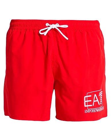 EA7 Boxer mare Rosso 100% Poliestere