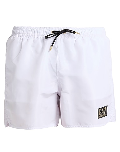 EA7 Boxer mare Bianco 100% Poliestere