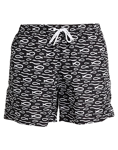 EA7 Swim shorts Black 100% Polyester