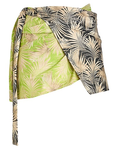 FISICO Cover-ups Lime green 73% Polyester, 18% Polyamide, 9% Elastane
