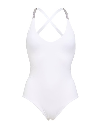 FISICO Costume intero Bianco 86% Poliammide, 14% Elastan