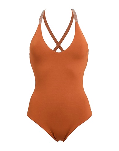 FISICO Costume intero Marrone 86% Poliammide, 14% Elastan