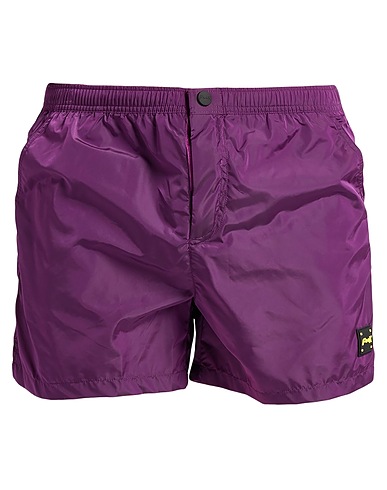 F**K PROJECT Swim shorts Plum 100% Polyamide