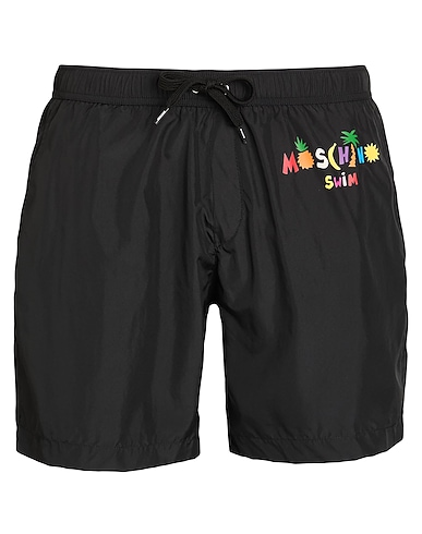 MOSCHINO Swim shorts SWIM Black 100% Polyester