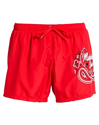 MOSCHINO Boxer mare SWIM Rosso 100% Poliestere