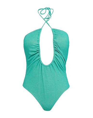 I-AM BIKINI One-piece swimsuits Turquoise 87% Polyamide, 13% Elastane