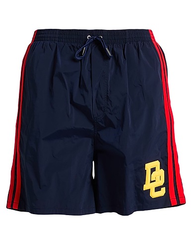 DSQUARED2 Swim shorts BEACHWEAR Midnight blue 92% Polyamide, 8% Elastane