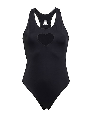 VETEMENTS One-piece swimsuits Black 78% Polyamide, 22% Elastane