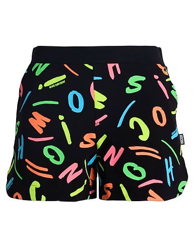 MOSCHINO Cover-ups SWIM Black 95% Cotton, 5% Elastane