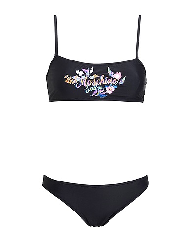 MOSCHINO Bikini SWIM Black 80% Polyamide, 20% Elastane