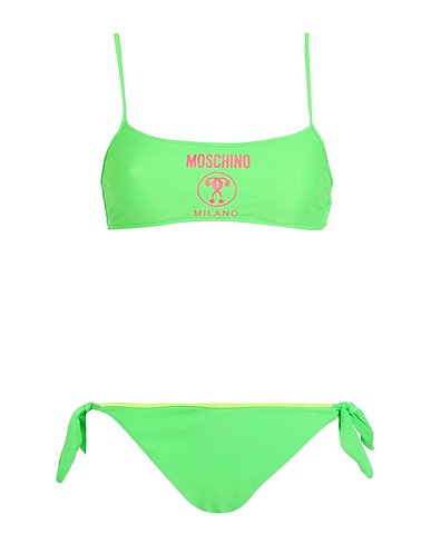 MOSCHINO Bikini SWIM Green 80% Polyamide, 20% Elastane