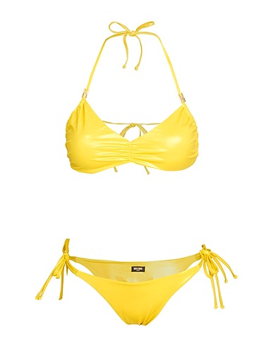 MOSCHINO Bikini SWIM Yellow 83% Polyamide, 17% Elastane