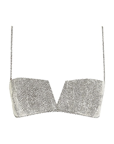 LA PERLA Bikini Light grey 90% Polyester, 10% Elastane