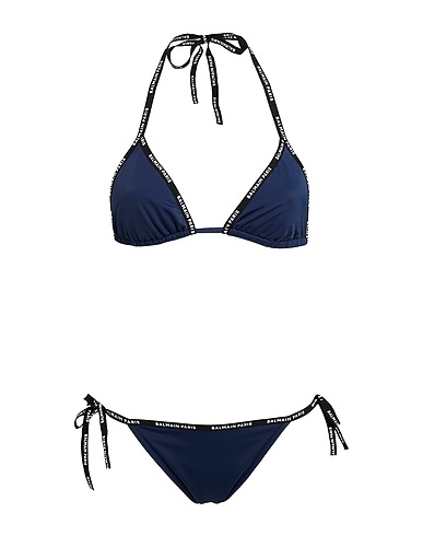 BALMAIN Bikini Midnight blue 80% Polyamide, 20% Elastane