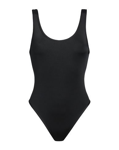 BALMAIN One-piece swimsuits Black 82% Polyamide, 18% Elastane