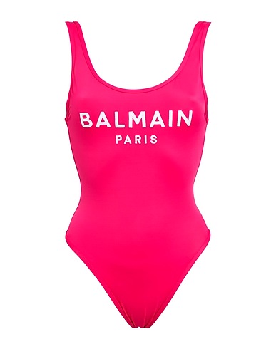 BALMAIN Costume intero Fucsia 80% Poliammide, 20% Elastan