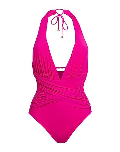 LA PERLA One-piece swimsuits Magenta 73% Polyamide, 27% Elastane