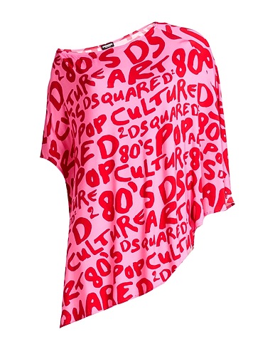 DSQUARED2 Cover-up BEACHWEAR Pink 95% Viscose, 5% Elastane