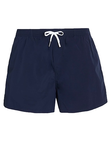 DSQUARED2 Swim shorts BEACHWEAR Navy blue 92% Polyamide, 8% Elastane