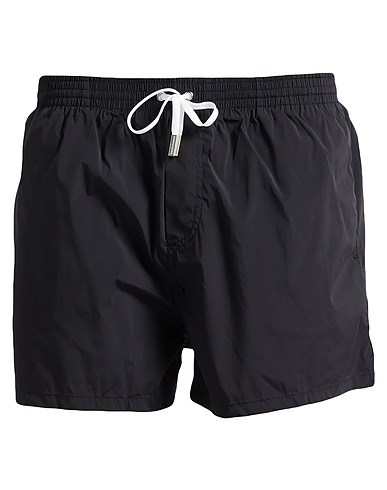 DSQUARED2 Swim shorts BEACHWEAR Black 92% Polyamide, 8% Elastane