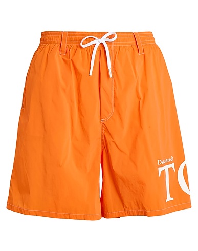 DSQUARED2 Boxer mare BEACHWEAR Arancione 92% Poliammide, 8% Elastan